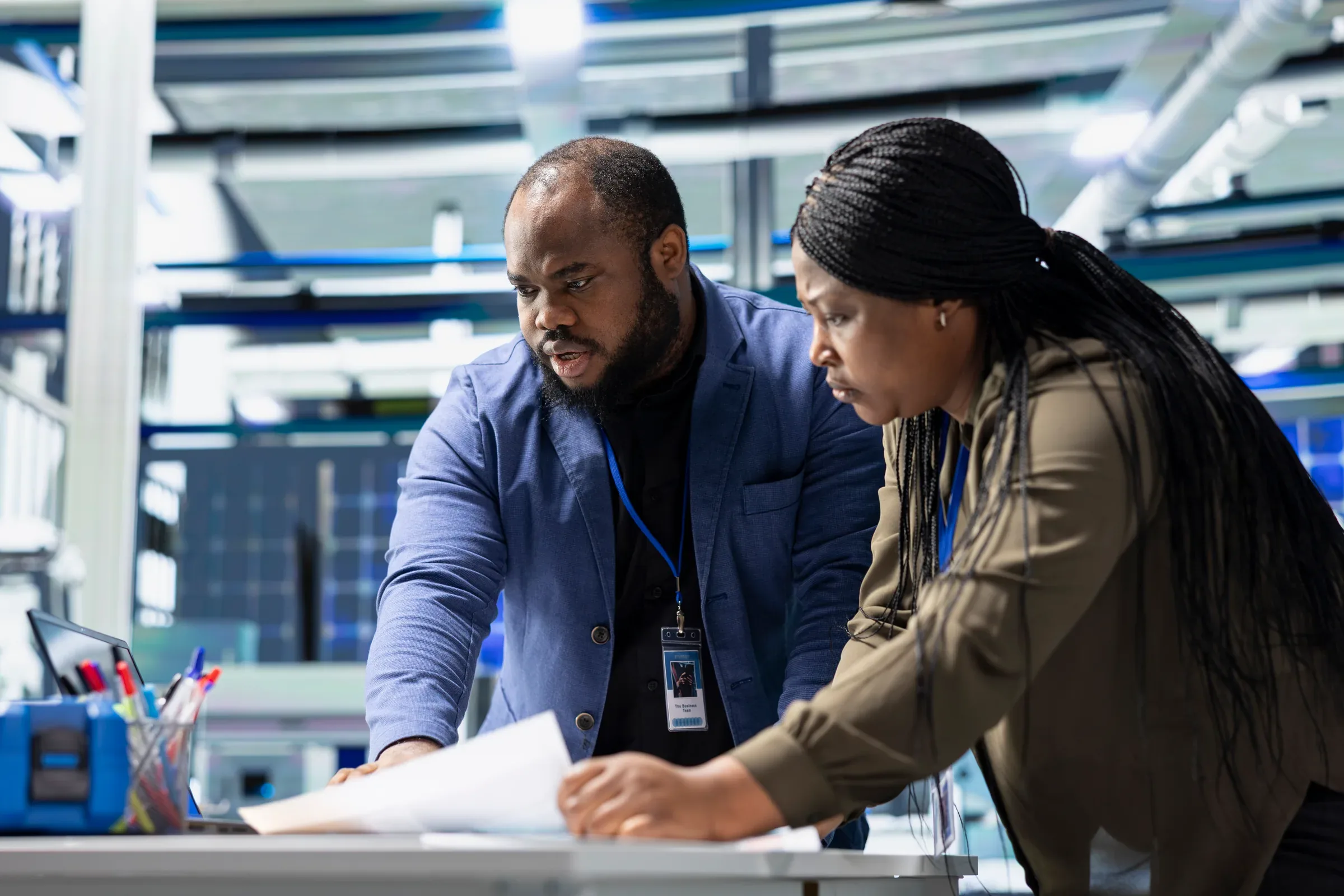 Team collaboration on project delivery